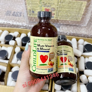 (Hàng chuẩn Auth) - Multi Vitamin & Mineral ChildLife (Vitamin tổng hợp cho bé) date t3/2024