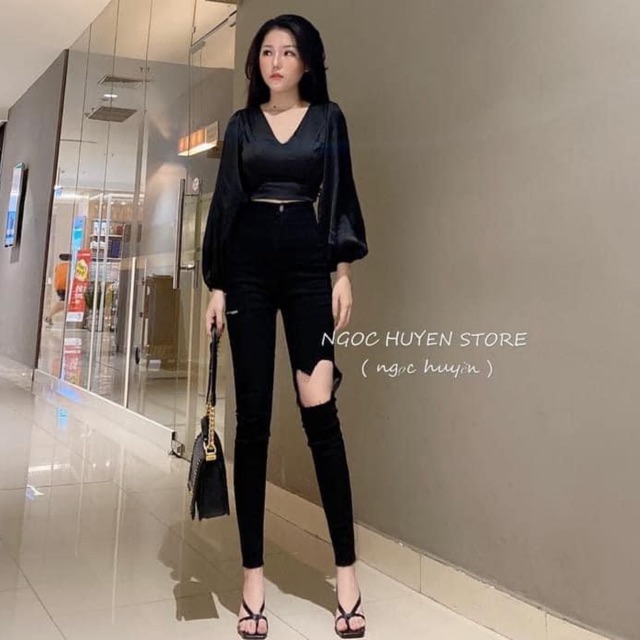 Quần jean rách too M305 CEN FASHION