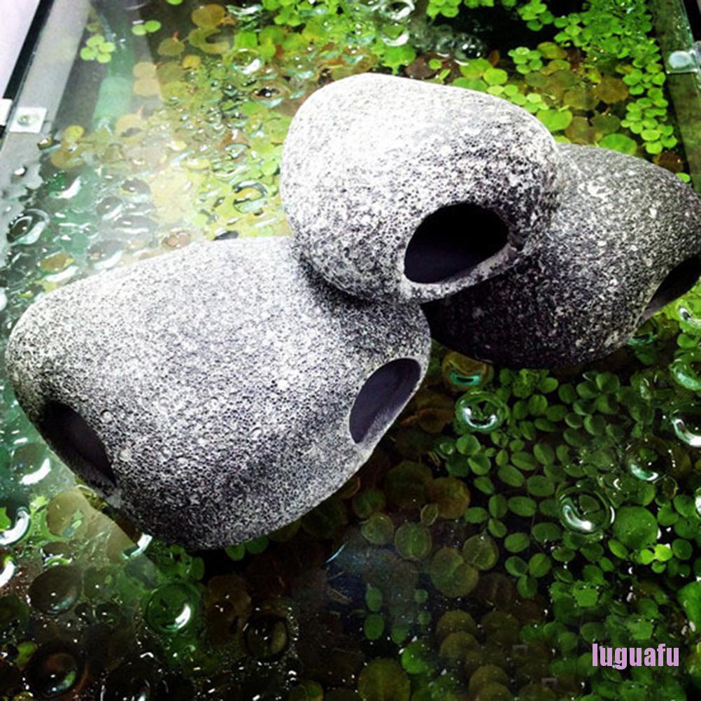 Đá Gốm Trang Trí Bể Cá