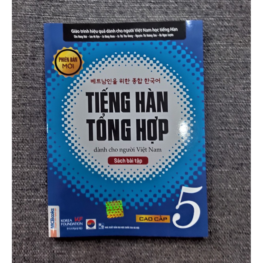 Sách - Giáo Trình Tiếng Hàn Tổng Hợp Cao Cấp Tập 5 (Combo/Lẻ Tùy Chọn)