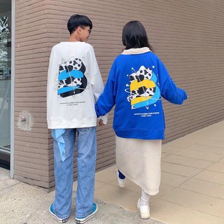 Áo Sweater chữ B planet logo - by Bubble Gum Studio