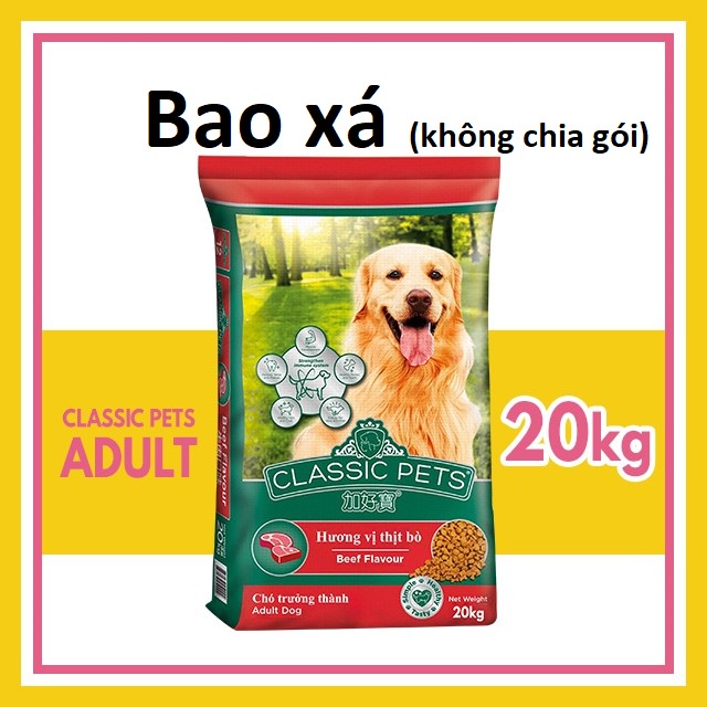 (Lẻ 5kg) Thức ăn dạng hạt chó trưởng thành CLASSIC PETS - THỨC ĂN CHUỘT HAMSTER