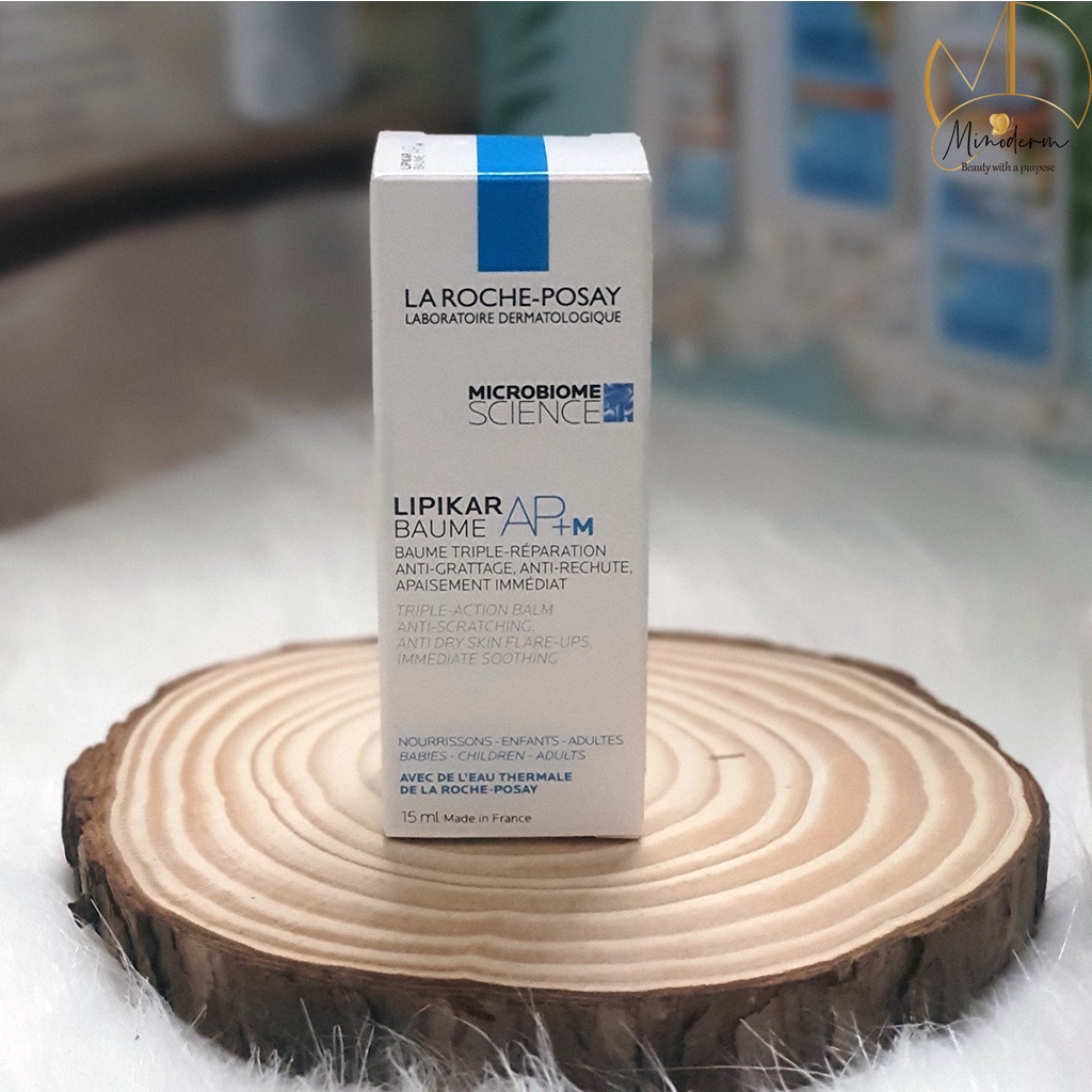 Kem dưỡng da La roche posay Lipikar Baume AP+ Lipid - Replenishing Balm làm dịu da, giảm kích ứng, mẩn đỏ