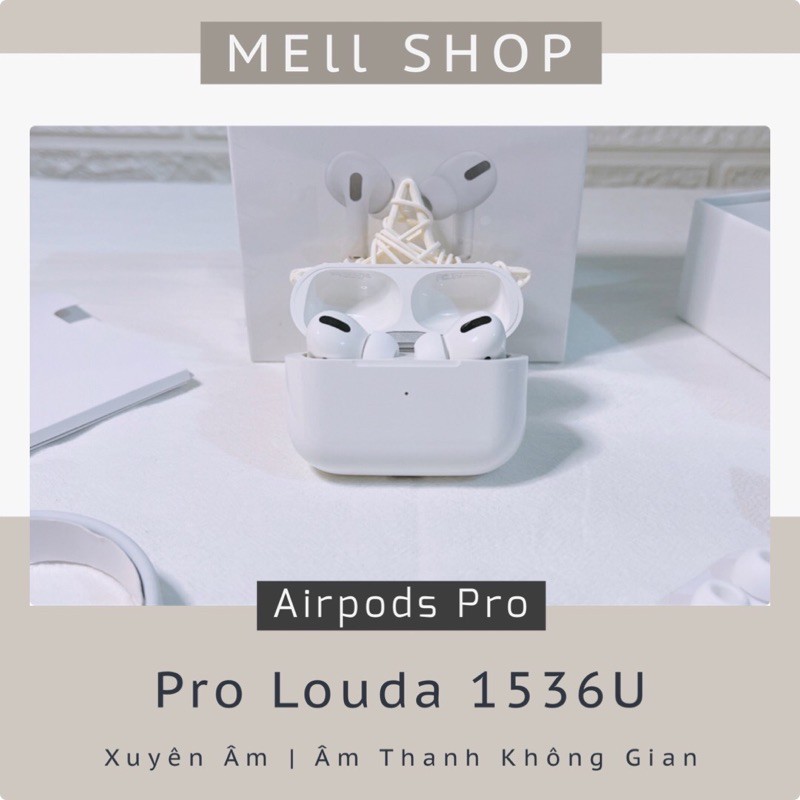 Tai Nghe Bluetooth TWS AP Pro Louda Hồng Ngoại - Xuyên Âm Thật • Mell Shop