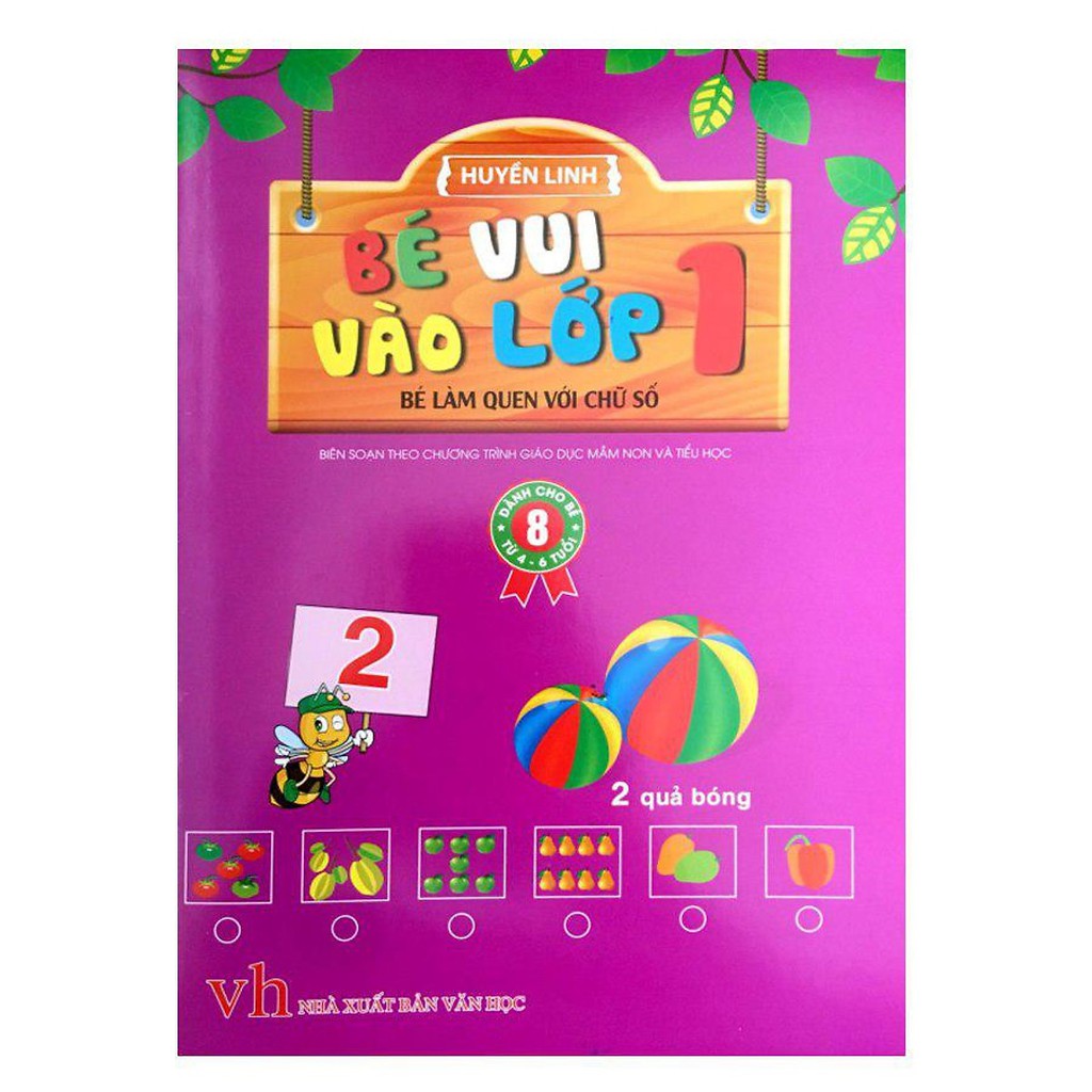 Sách - Bé Vui Vào Lớp 1 - Bé Làm Quen Với Chữ Số | BigBuy360 - bigbuy360.vn