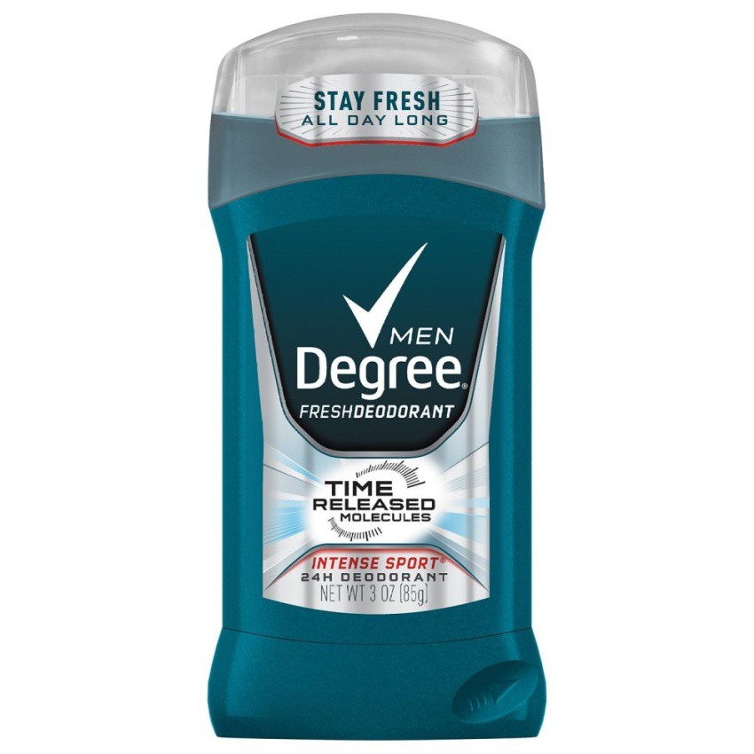 Lăn khừ mùi nam dạng sáp Degree Men Fresh Deodorant, Intense Sport 85g (Mỹ)