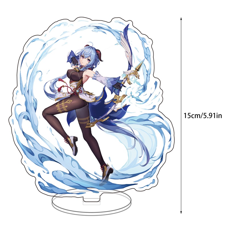 Móc Khóa Hình Nhân Vật Game Genshin Zhongli Dễ Thương