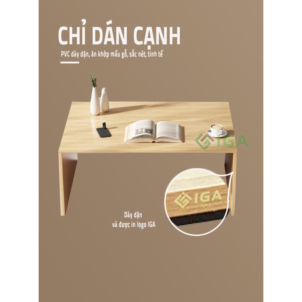 Bàn Trà Đa Năng IGA Có Thể Sử Dụng Như Bàn HọcBệt Phong Cách Độc Lạ - GP147B