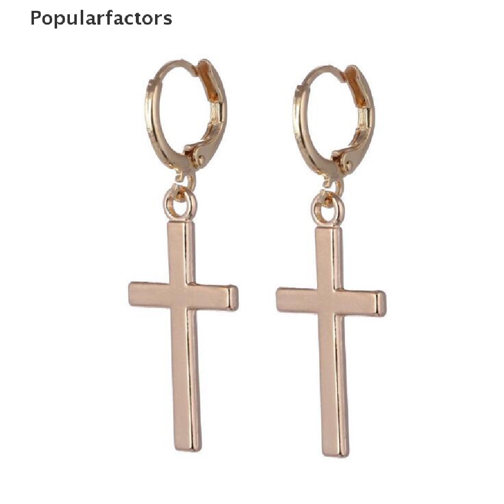 Khuyên Tai Hình Thánh Giá Phong Cách punk Thời Trang