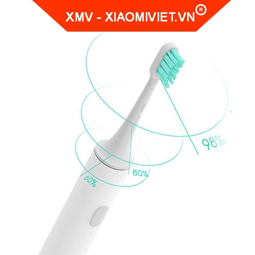 Bàn chải điện thông minh Xiaomi Mijia Sonic T500 (Có kết nối APP) - Hàng chính hãng