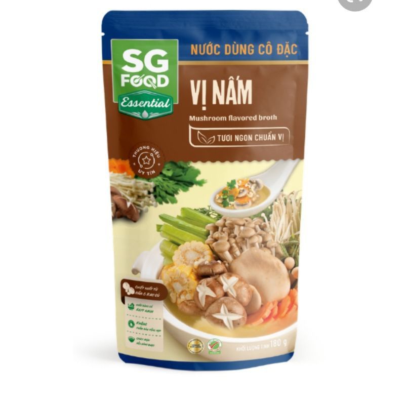 Nước dùng cô đặc SG Food các vị