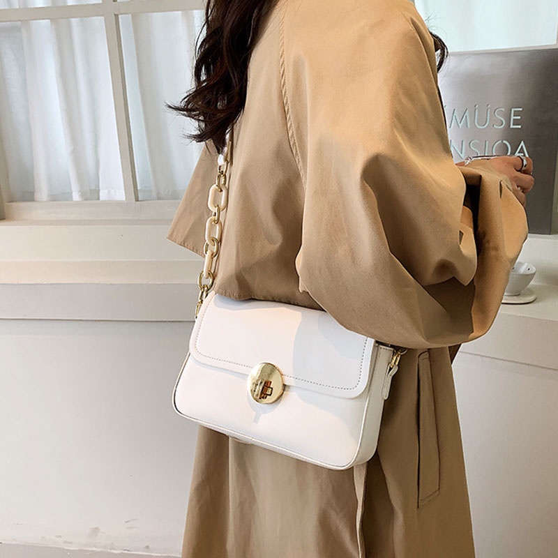 Ielgy Túi đeo dưới cánh tay Và Cánh Tay Hình Vuông Nhỏ Thiết Kế niche Chất Lượng Cao Phổ Biến Hợp Thời Trang Cho Nữ