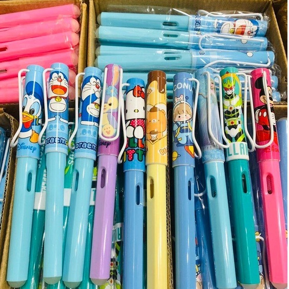 Bút máy hình các nhân vật hoạt hình cực cute cực xinh, cực đáng yêu