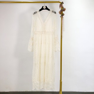 Đầm midi Zara ( EMBROIDERED DRESS)