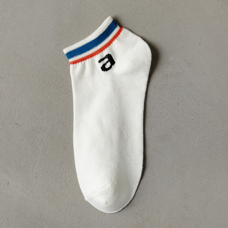 Vớ cotton mỏng WAFNHA D508 họa tiết in kỹ thuật số cho nữ