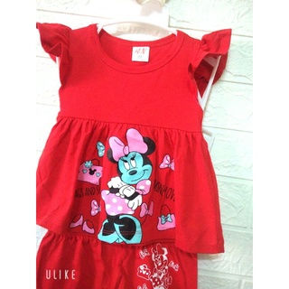 Đồ bộ bé gái 8-20kg chất cotton