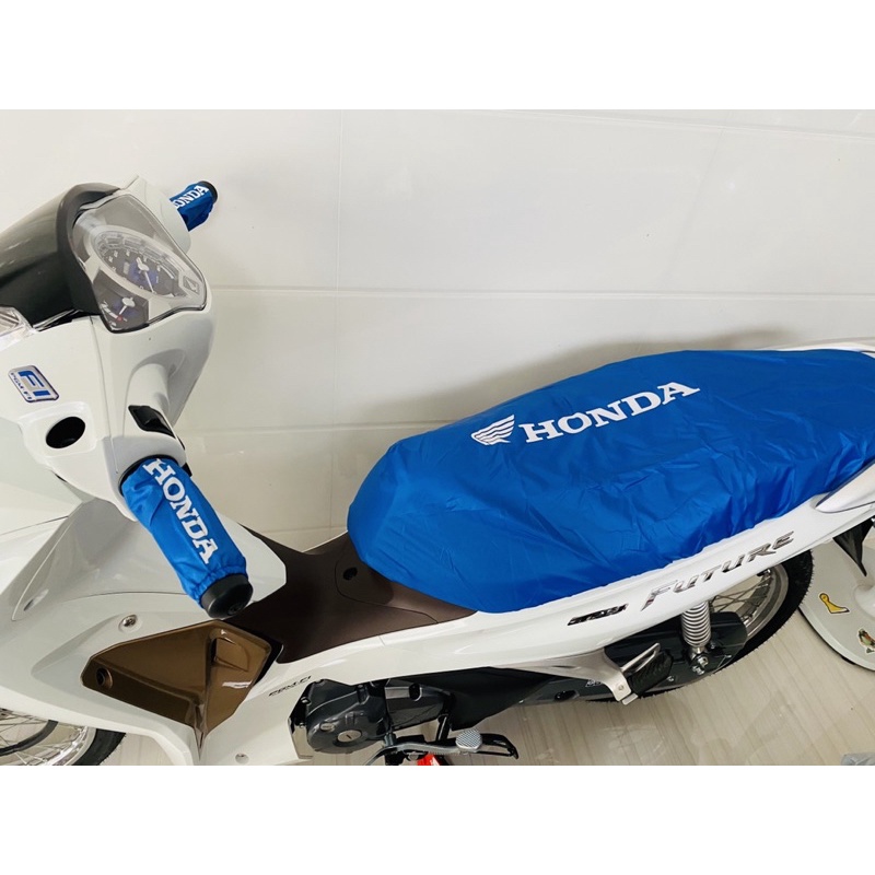 Vãi trùm yên + Bao tay Honda