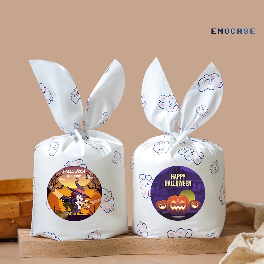 Cuộn 500 / Cuộn Nhãn Dán Halloween Tự Dính Chống Nước Có Thể Tháo Rời