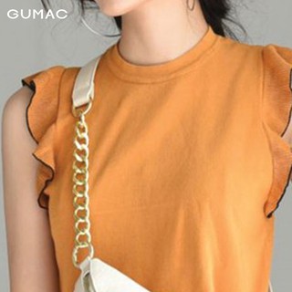 Áo len nữ phối tay bèo AA9213 GUMAC