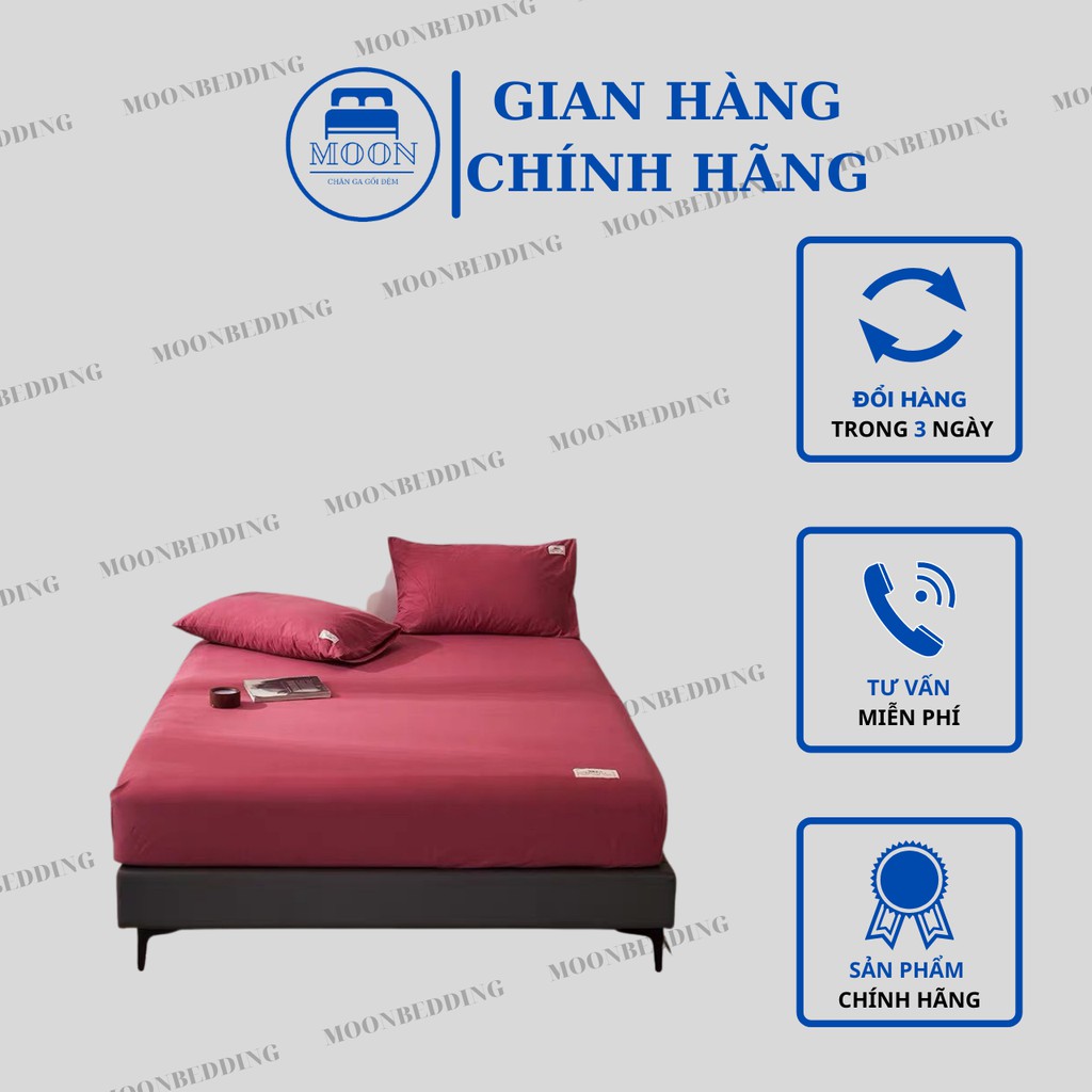 Set Ga + 2 Vỏ Gối Cotton TICI - Cotton Hoạt Tính