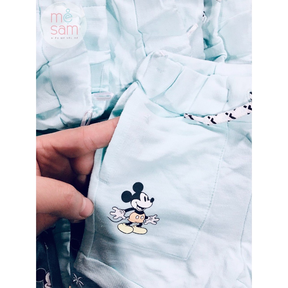 Quần nỉ mickey xam xanh disney baby