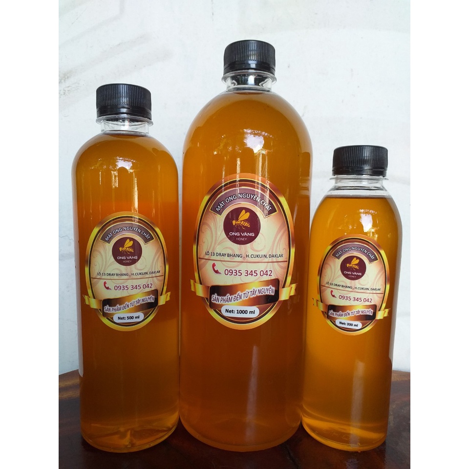 Mật ong hoa cà phê ĐăkLăk “CAM KẾT NGUYÊN CHẤT THẬT 100% “sản phẩm của núi rừng Tây Nguyên thương hiệu Ong Vàng Honey | BigBuy360 - bigbuy360.vn