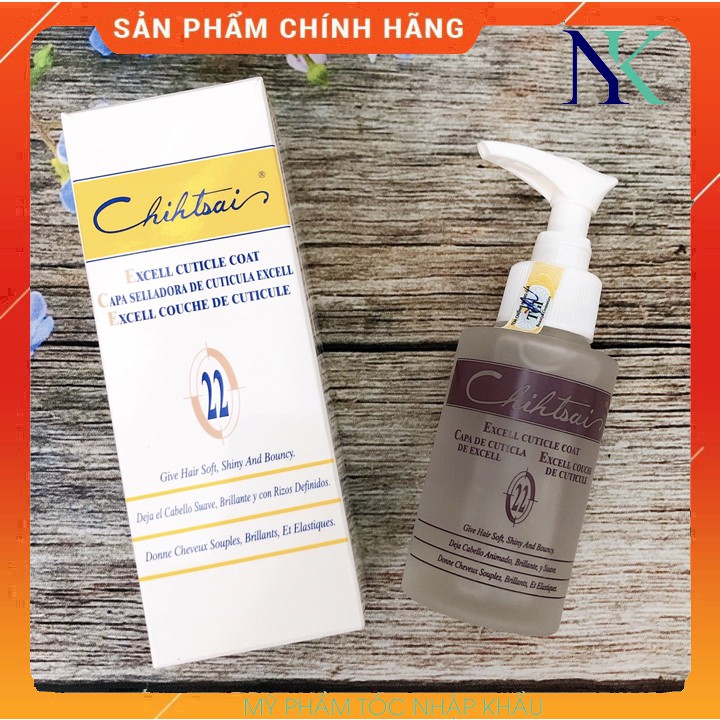 Tinh Dầu Dưỡng Tóc No22 Chihtsai Excell Cuticle Coat 75ml