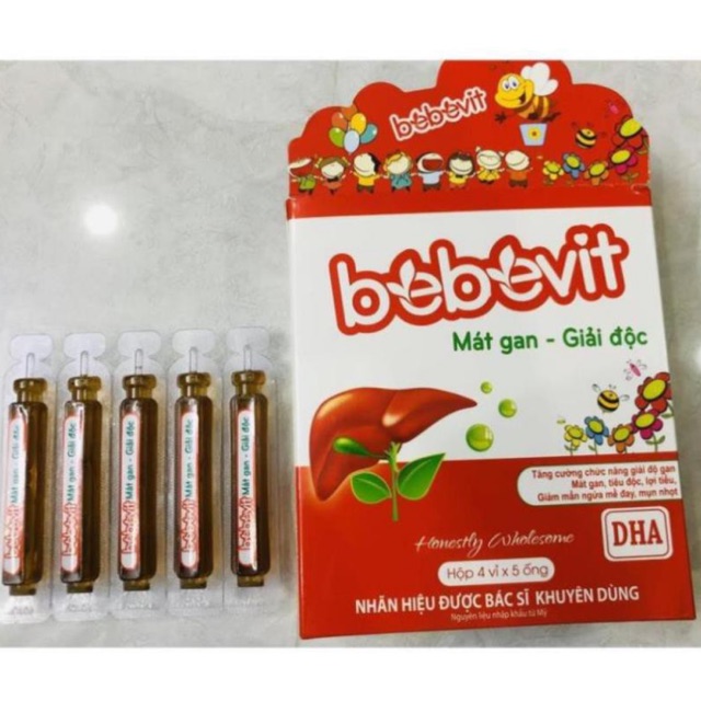 Bebevit Mát gan - Giải độc