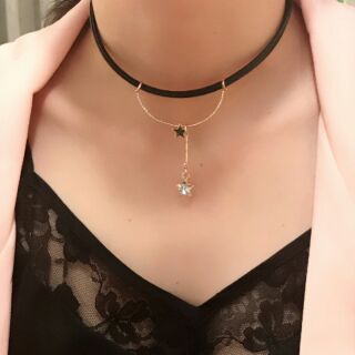 Choker Hàn Quốc. Vàng và Bạc
