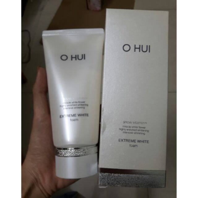 [Order] Sửa rửa mặt Trắng da Ohui 160ml