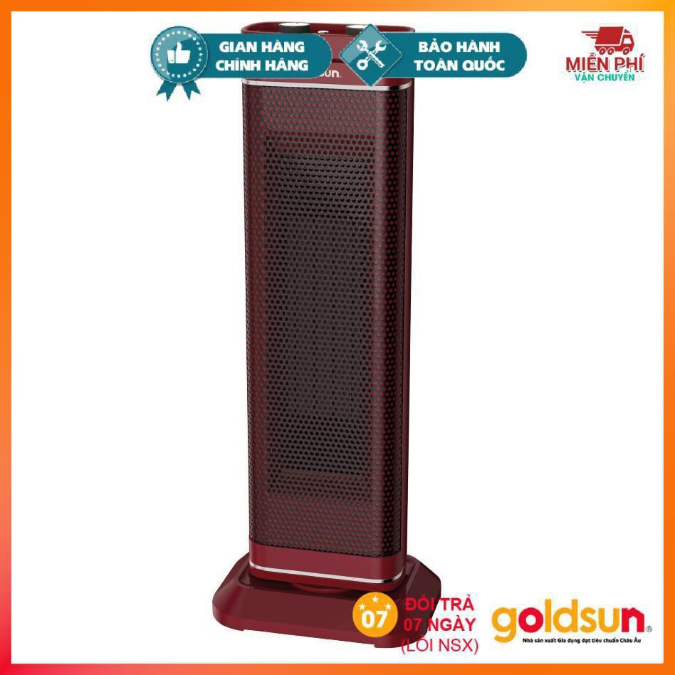 Máy sưởi Ceramic GOLDSUN GCH-3001M, Máy sưởi Gốm GOLDSUN Làm Ấm Nhanh Tỏa Nhiệt Đều