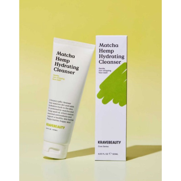Sữa rửa mặt Krave Matcha Hydrating 120ml