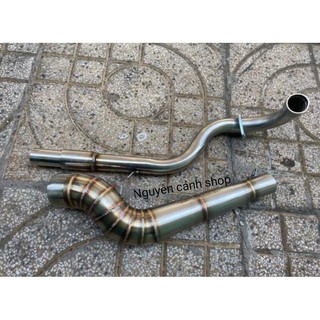 cổ pô wave sirius 2 khúc