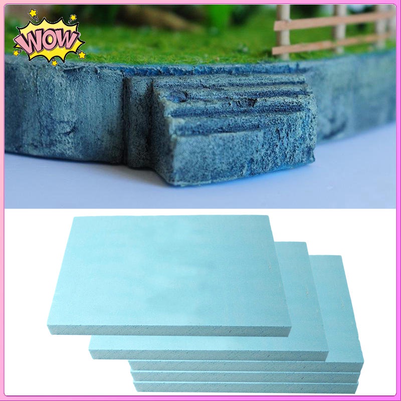 Set 5 tấm xốp 30x20x2cm làm bệ đỡ mô hình phong cảnh
