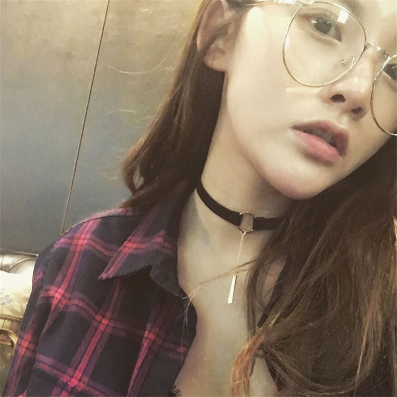 SUXI Vòng cổ choker kiểu Hàn Quốc thời trang