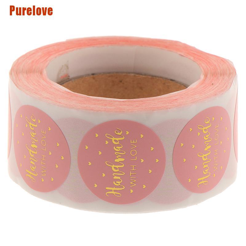 Cuộn 500 Miếng Dán Chữ Thank You For Your Order In