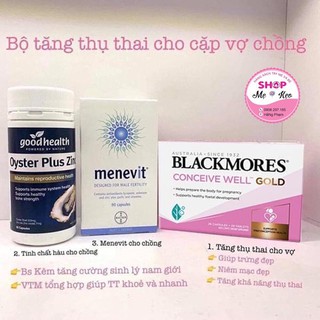 Vitamin tổng hợp Blackmore Conceive Well Gold 56 viên
