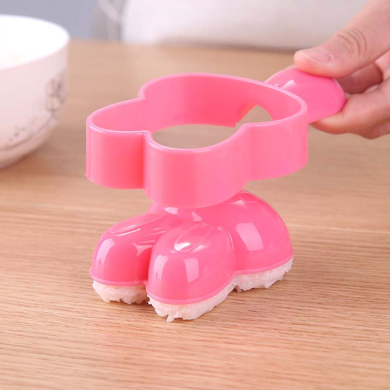 Dễ Thương Khuôn Làm Cơm Nắm Hình Thỏ Con Đáng Yêu