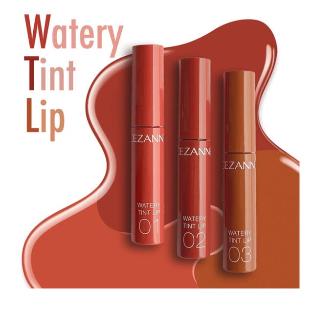 [HOT 2021] Son Cezanne Watery Tint Lip Nhật Bản - Son tint bóng Nhật Bản