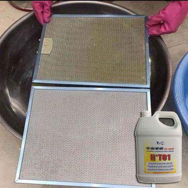 Bình xịt tẩy dầu mỡ bếp TVS HT01-600ML đa năng, tẩy dầu mỡ bếp hút mùi, bếp ga, xoong nồi bám két lâu ngày loại mạnh