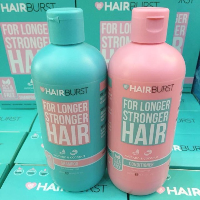 Cặp gội xả Hairburst hàng chính hãng UK