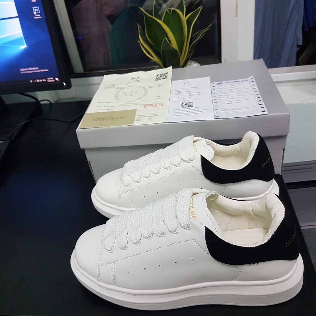 (Bán lẻ bằng giá bán buôn) giày MCQ gót nhung