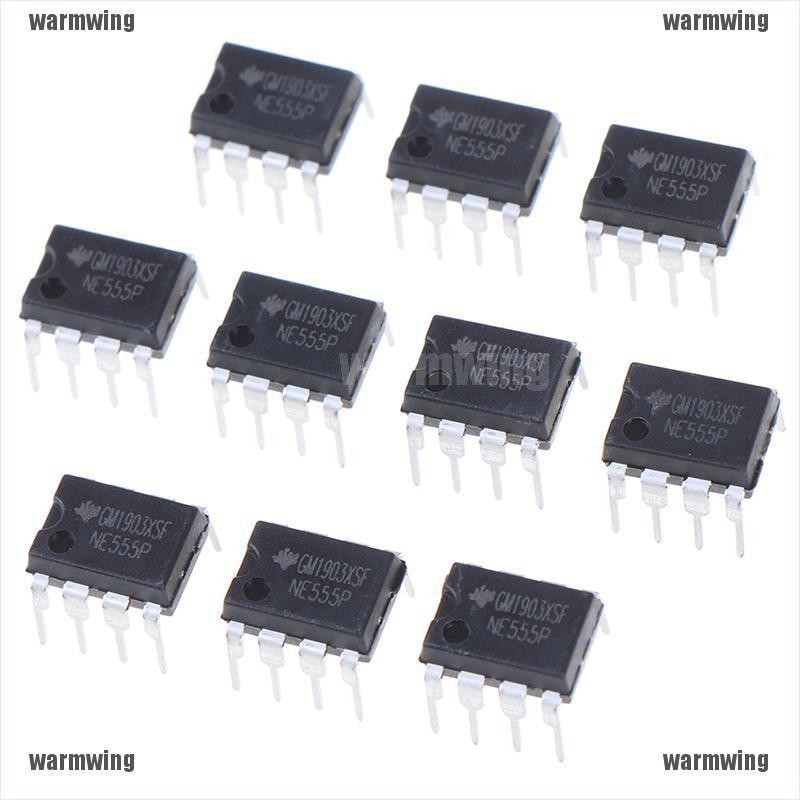 Bộ 10 Linh Kiện Điện Tử NE555P DIP-8 IC Chất Lượng Cao