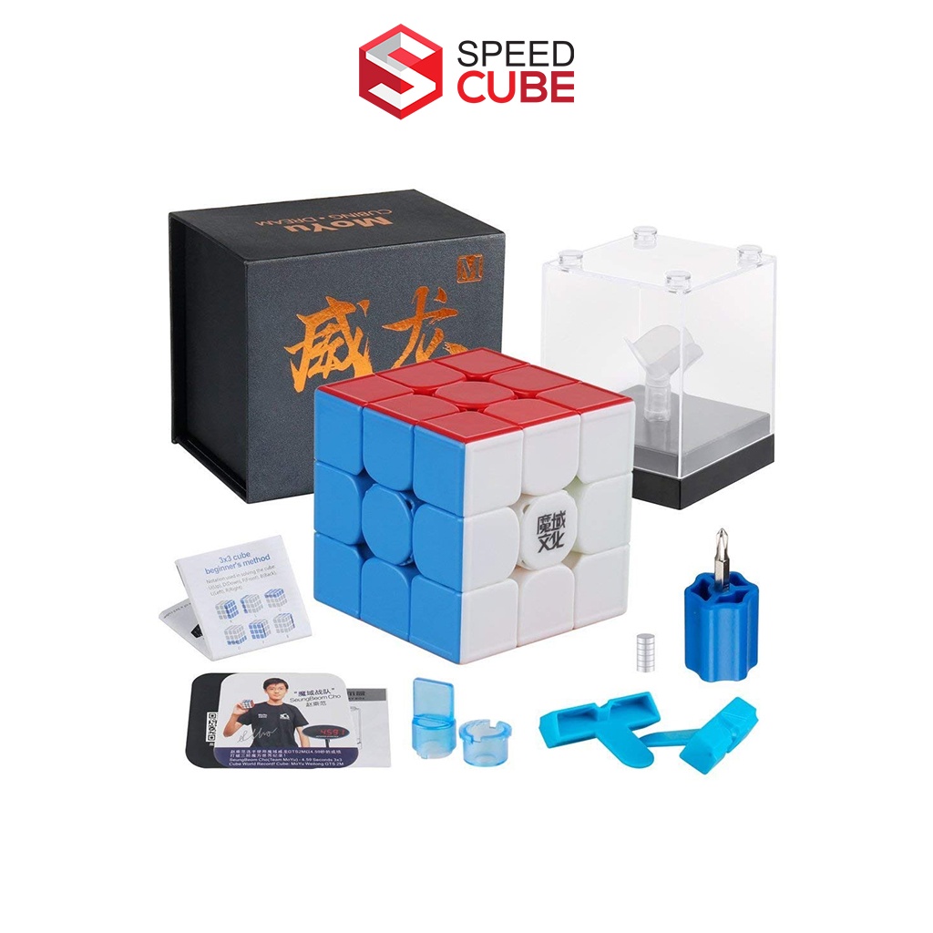 Rubik 3x3 moyu weilong GTS3M / GTS V3 M nam châm mạnh rubic 3 tầng chính hãng moyu - speed cube