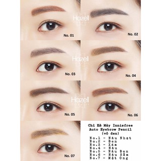 Chì kẻ chân mày innisfree Auto Eyebrow Pencil