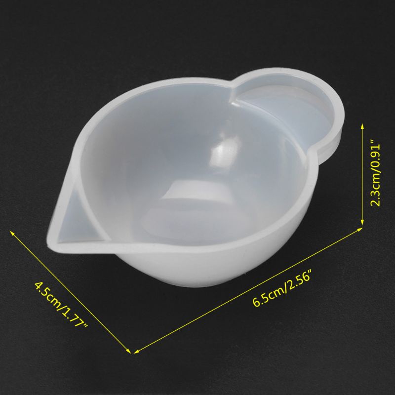 5 Khuôn cốc Silicon dùng để trộn màu/ resin/ epoxy làm đồ trang sức thủ công DIY