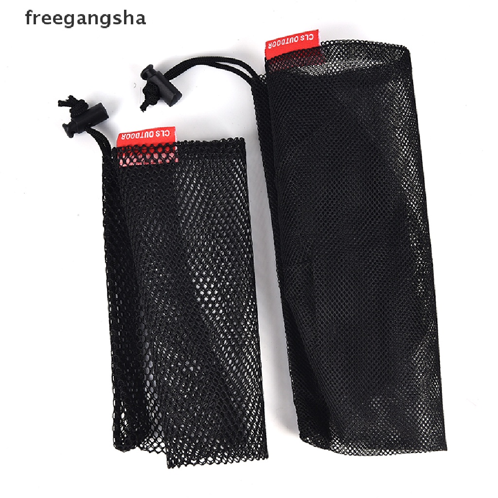 [FREG] Nylon Mesh Drawstring Bag for Cutlery Bottle Pot Pan Kettle Mesh Storage Bag FDH