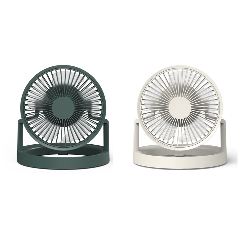 Quạt Cắm Trại 8000mah 3 Tốc Độ Kèm Đèn Led Và Sạc Usb Tiện Dụng