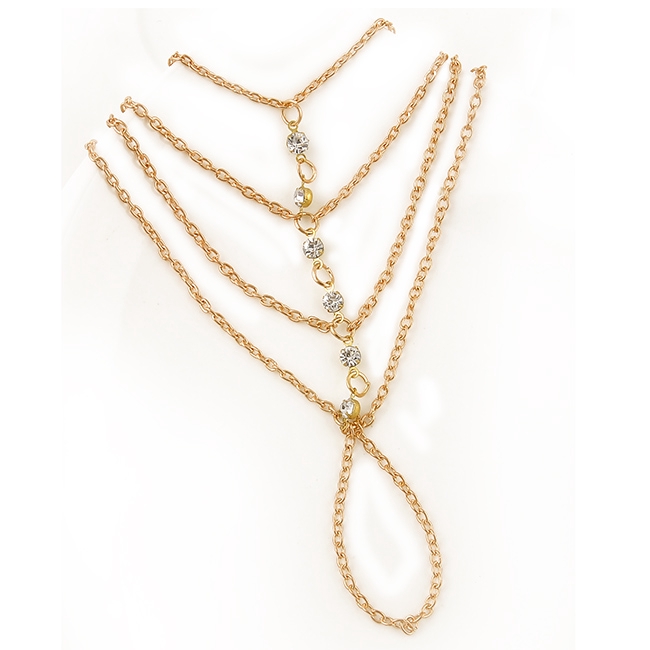 Vòng tay nhiều lớp đính đá lấp lánh sang trọng Aaotuuooo4