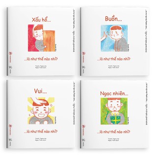 Sách Wabooks - Combo Ehon Cảm Xúc (Bộ 4 cuốn)